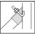 Vzpera stĺpika Zn, priemer 38,3 mm x 1,25 mm; 200 cm